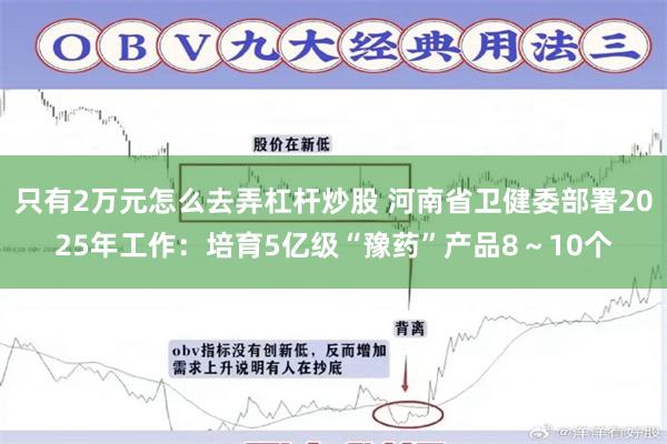 只有2万元怎么去弄杠杆炒股 河南省卫健委部署2025年工作：培育5亿级“豫药”产品8～10个